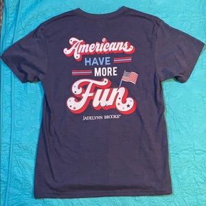 Jadelynn Brooke Patriotic Short Sleeve Shirt